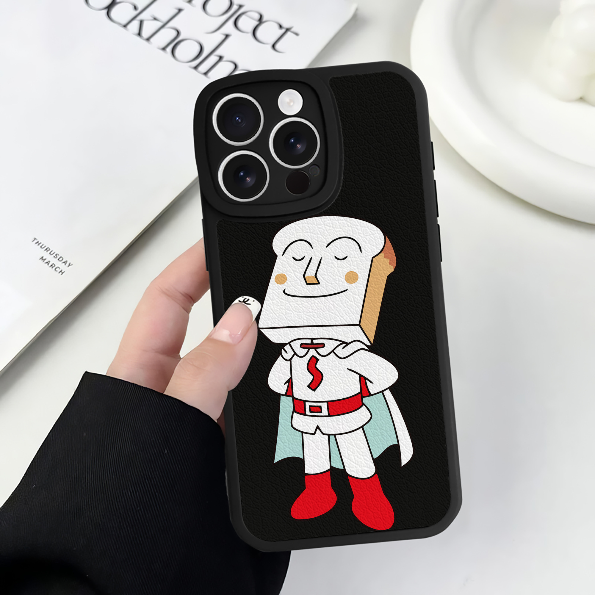 （画像用） アンパンマン Anpanman 【iPhone 16シリーズ対応】シリコンスマホケース（レザー調） 材質：シリコン